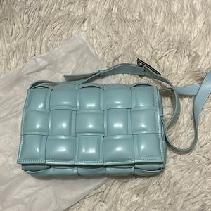 Cassette bag silver hardware